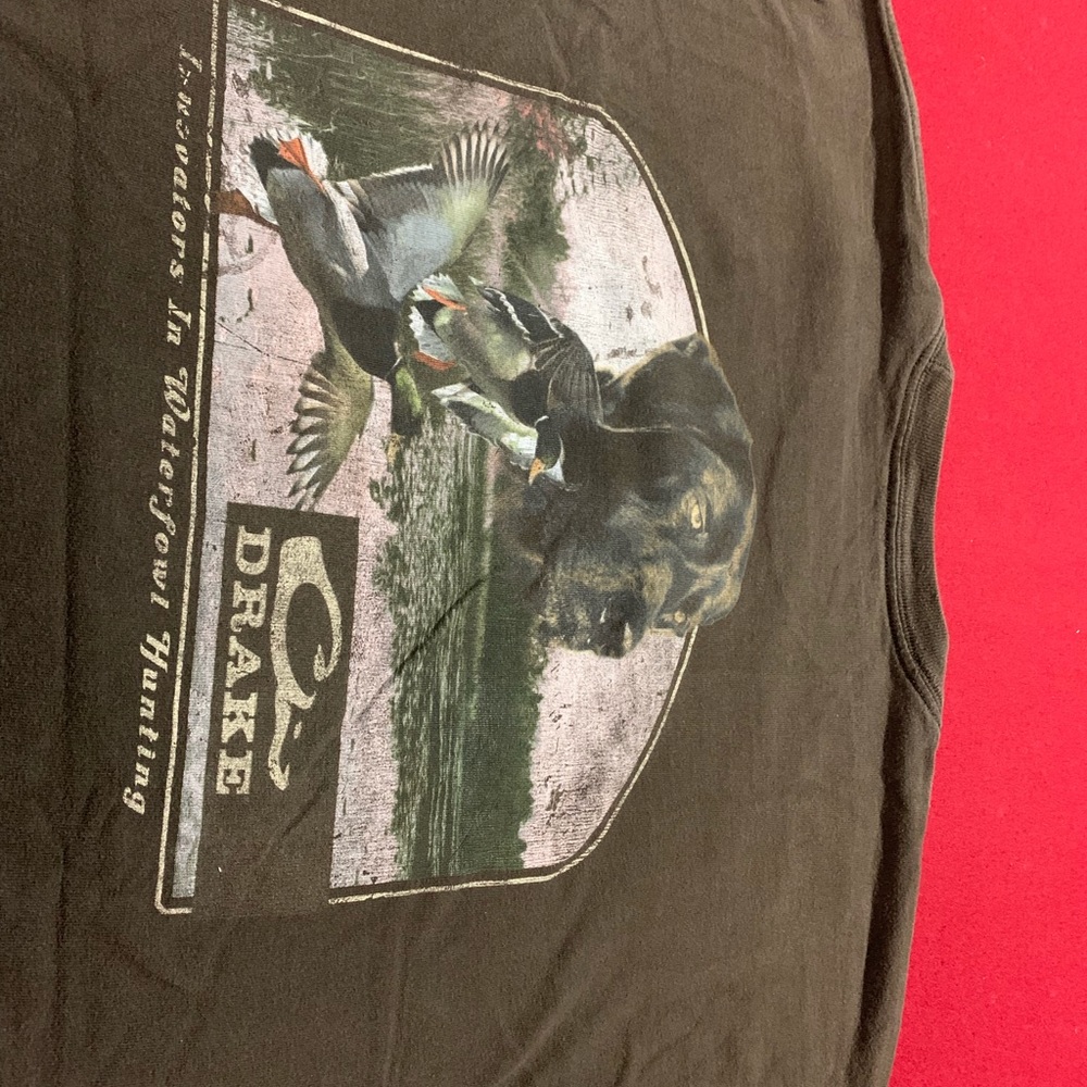 Drake Men’s T Shirt chocolate Brown Large